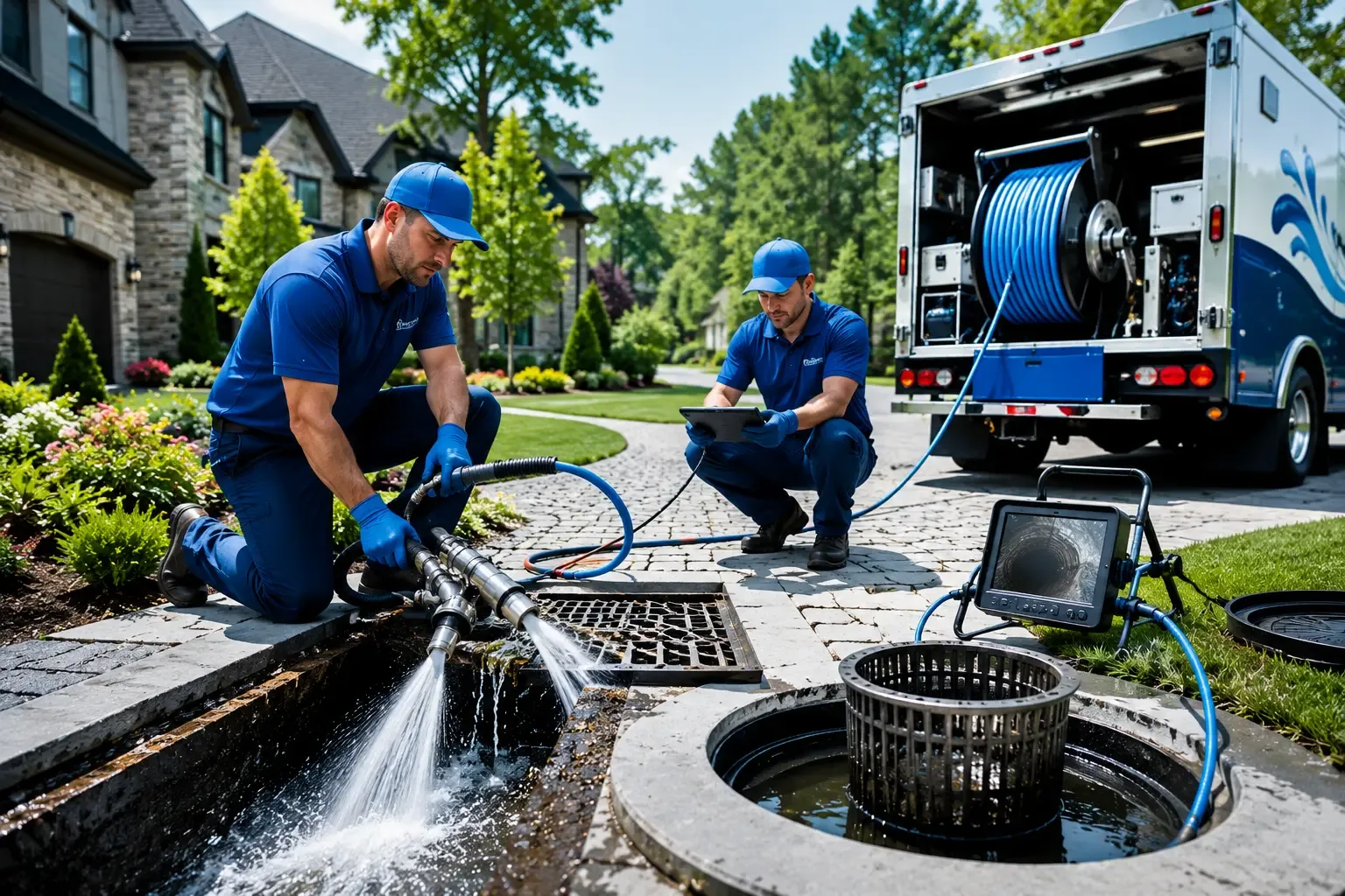 Local outdoor drain cleaning professionals in Lansing, IL